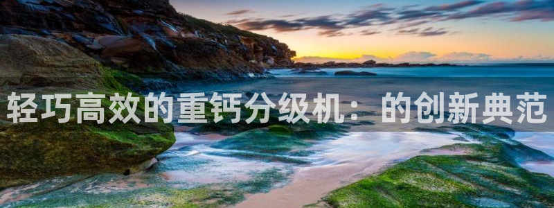 威九国际抡里：轻巧高效的重钙分级机：的创新典范