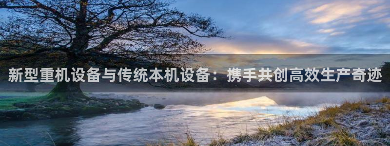 威九国际后爸：新型重机设备与传统本机设备：携手共创高效生产奇